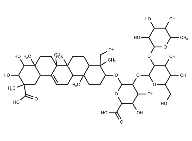 Kudzusaponin B1 Chemical Structure