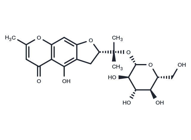 TargetMol Chemical Structure visamminol-3'-O- glucoside
