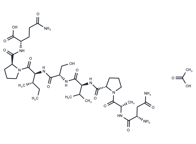 TargetMol Chemical Structure Davunetide acetate