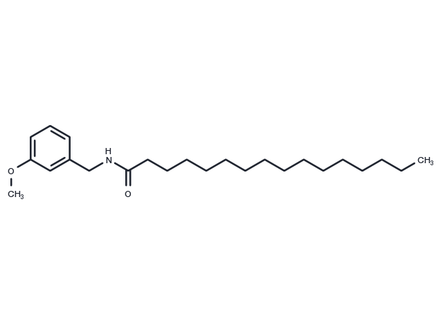 TargetMol Chemical Structure N-(3-Methoxybenzyl)Palmitamide