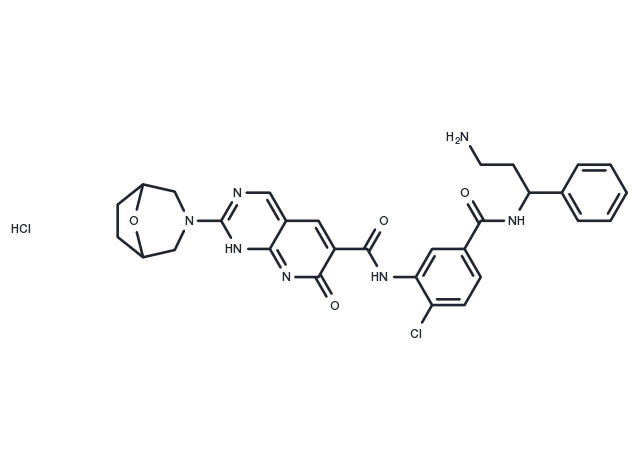 DYRKs-IN-1 hydrochloride Chemical Structure