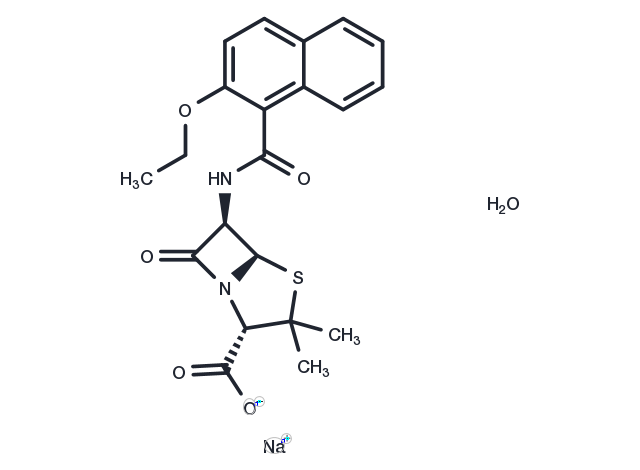 TargetMol Chemical Structure Nafcillin sodium monohydrate