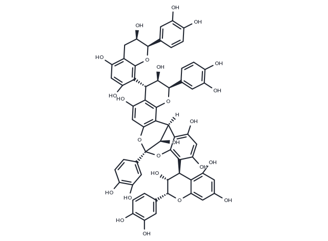 Cinnamtannin B2 Chemical Structure