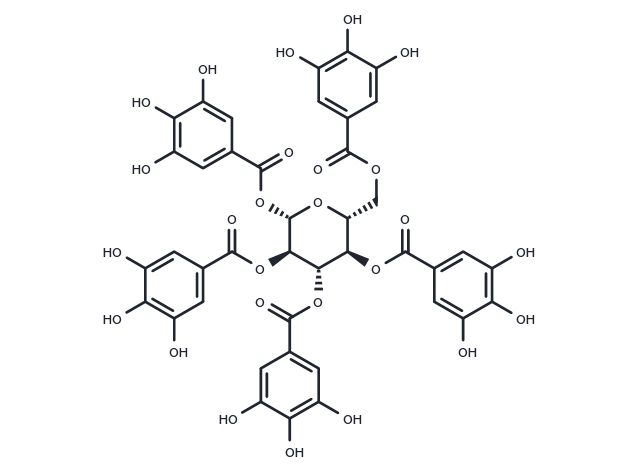 TargetMol Chemical Structure Pentagalloylglucose