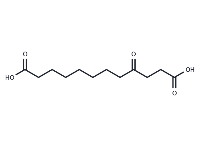 4-Oxododecanedioic acid Chemical Structure