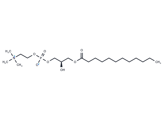 LysoFos Choline 12 Chemical Structure