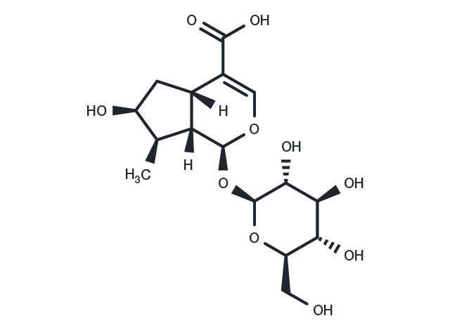 Loganic acid Chemical Structure