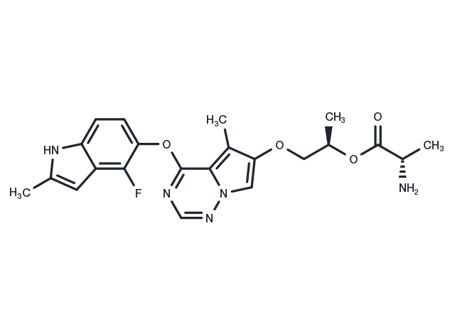 Brivanib (alaninate) Chemical Structure