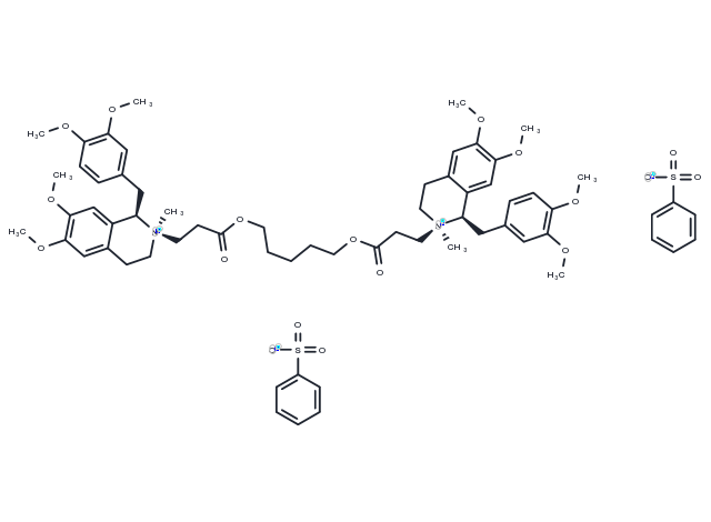 TargetMol Chemical Structure Cisatracurium besylate