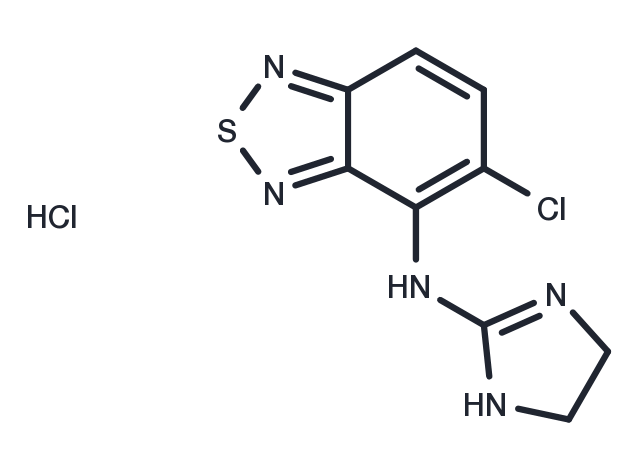 TargetMol Chemical Structure Tizanidine hydrochloride