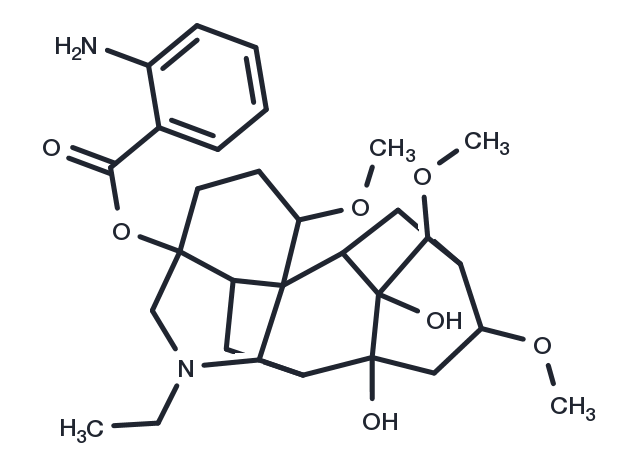 N-Deacetyllapaconitine Chemical Structure