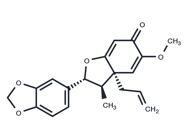 TargetMol Chemical Structure 3a-Epiburchellin