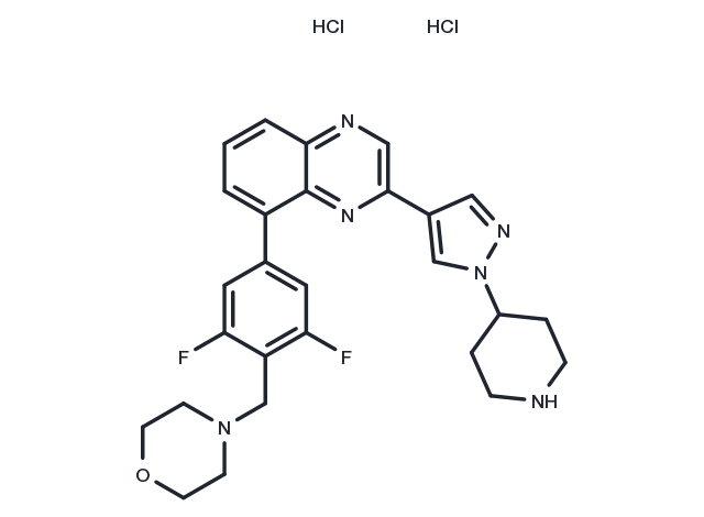 TargetMol Chemical Structure NVP-BSK805 2HCl (1092499-93-8(free base))