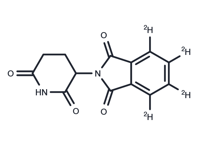 TargetMol Chemical Structure Thalidomide D4