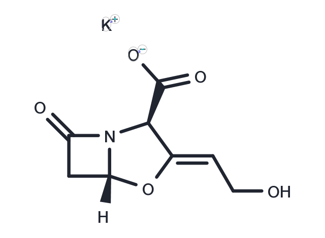 Clavulanate potassium Chemical Structure