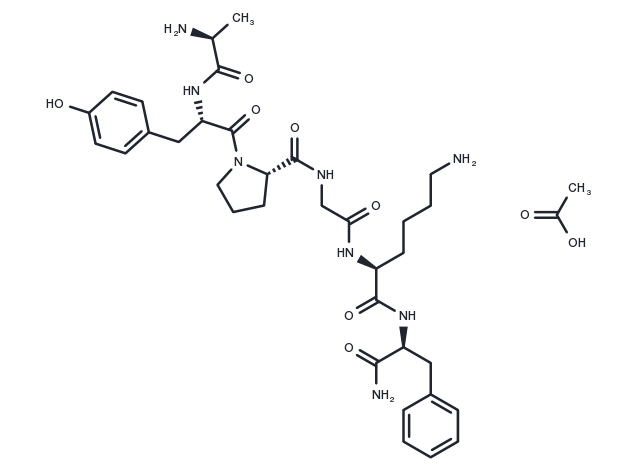 TargetMol Chemical Structure PAR-4 Agonist Peptide, amide acetate