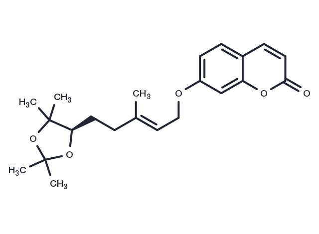 Marmin acetonide Chemical Structure