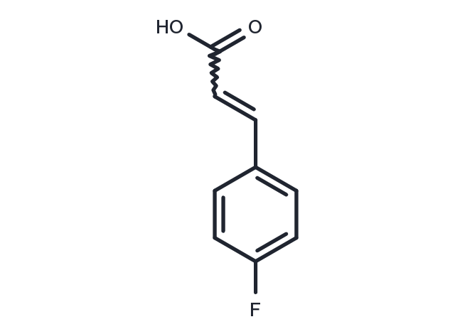 4-Fluorocinnamic acid Chemical Structure
