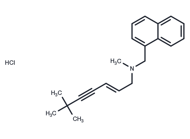 TargetMol Chemical Structure Terbinafine hydrochloride