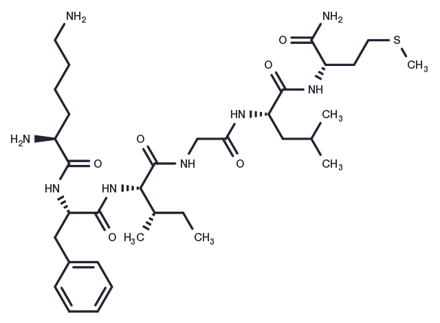 Eledoisin Related Peptide Chemical Structure