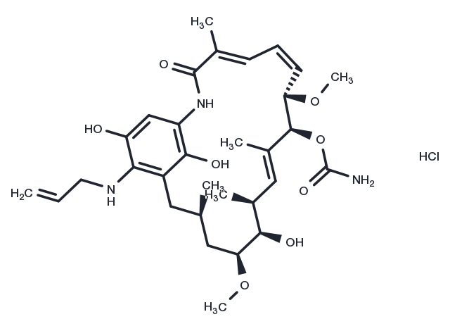Retaspimycin Hydrochloride Chemical Structure