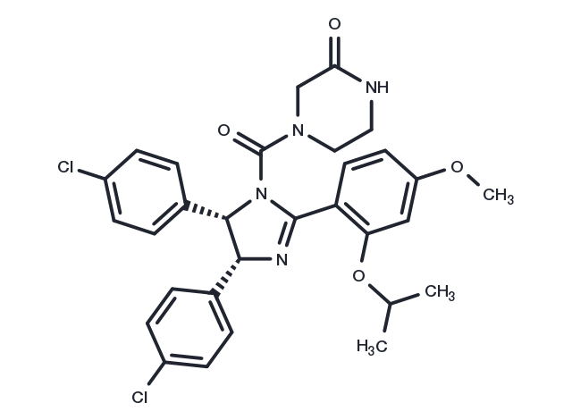 TargetMol Chemical Structure Nutlin-3b