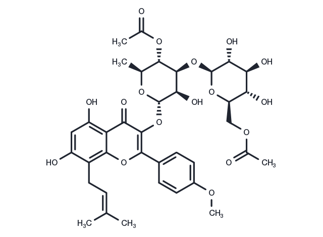 Epimedoside Chemical Structure