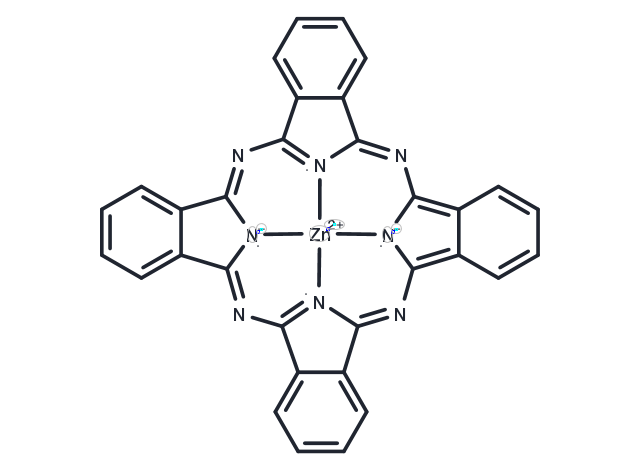 Zinc phthalocyanine Chemical Structure