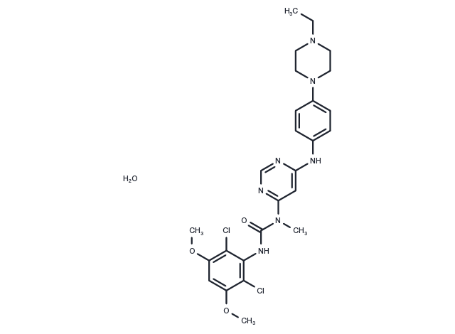 Infigratinib monohydrate Chemical Structure