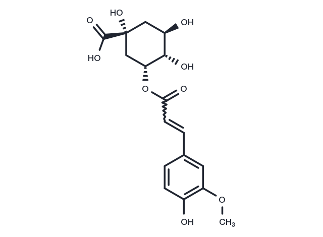 5-Feruloylquinic acid Chemical Structure
