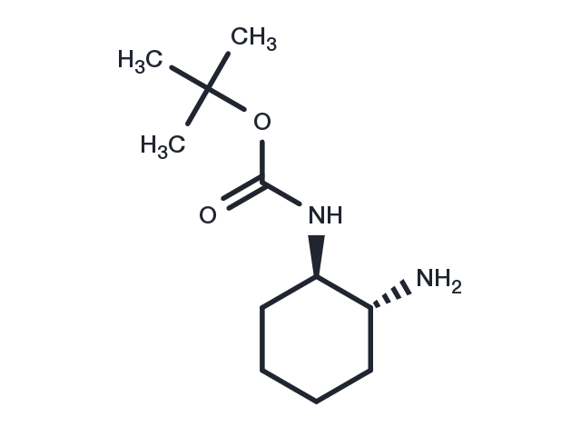(1R,2R)-Trans-N-Boc-1,2-Cyclohexanediamine Chemical Structure