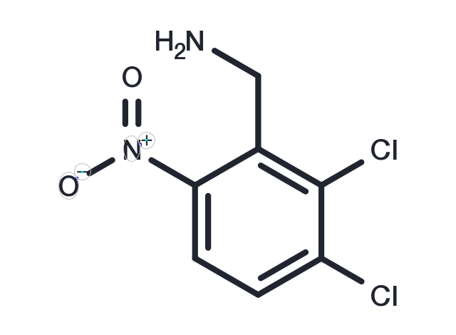 (2,3-Dichloro-6-nitrophenyl)methanamine Chemical Structure
