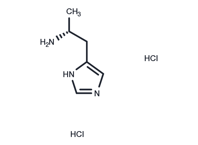 (R)-(-)-α-Methylhistamine dihydrochloride Chemical Structure