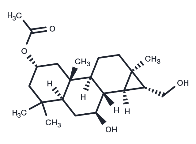2α-Acetoxy-14,15-cyclopimara-7β,16-diol Chemical Structure