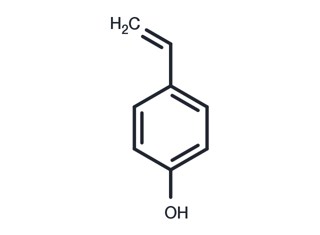 TargetMol Chemical Structure 4-Vinylphenol