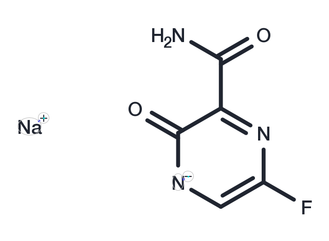 Favipiravir sodium Chemical Structure
