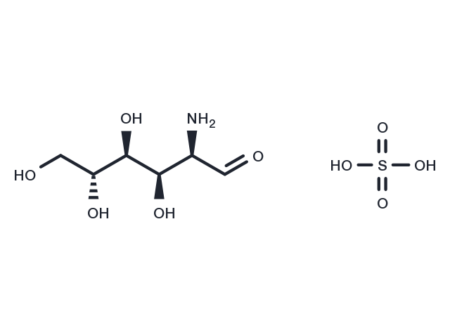 Glucosamine sulfate Chemical Structure