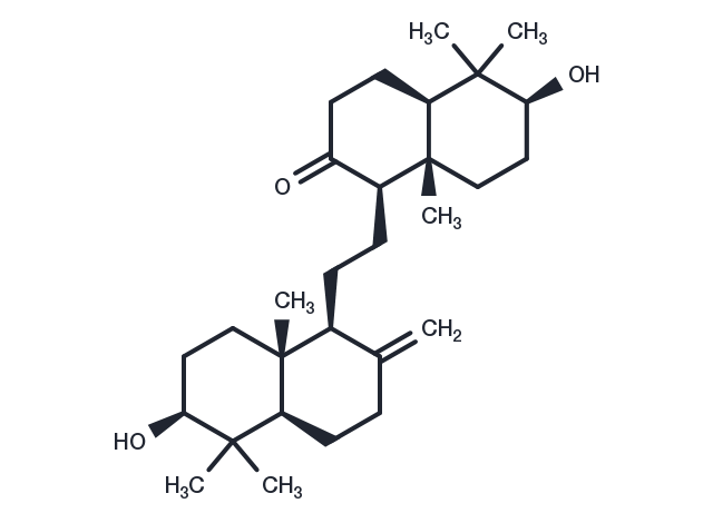 26-Nor-8-oxo-alpha-onocerin Chemical Structure