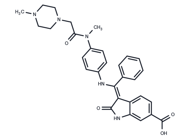 BIBF 1202 Chemical Structure