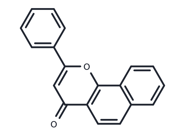 TargetMol Chemical Structure alpha-Naphthoflavone