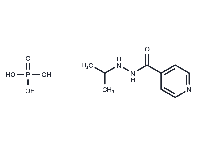 Iproniazid Phosphate Chemical Structure