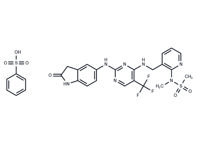 TargetMol Chemical Structure PF-562271 besylate