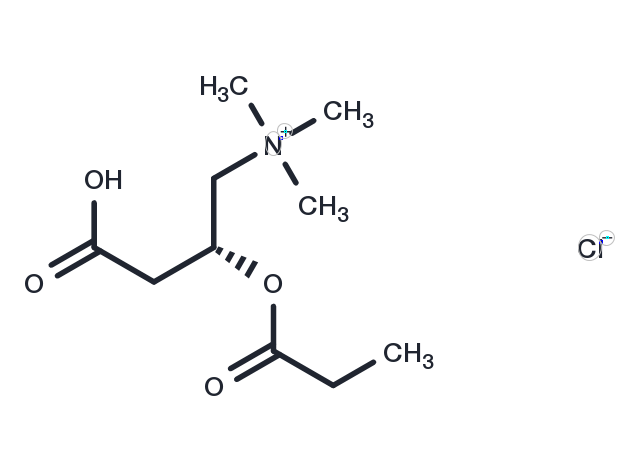 TargetMol Chemical Structure Levocarnitine propionate hydrochloride