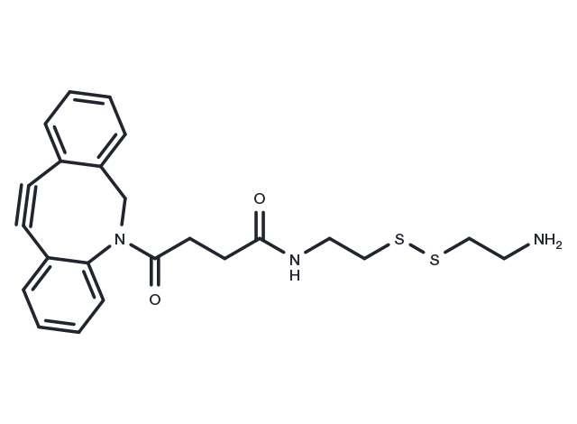 DBCO-SS-amine Chemical Structure