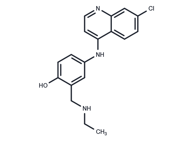 TargetMol Chemical Structure N-Desethyl amodiaquine