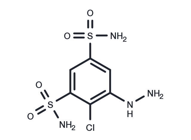 m-Benzenedisulfonamide, 4-chloro-5-hydrazino- Chemical Structure
