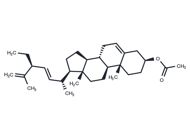 22-Dehydroclerosteryl acetate Chemical Structure