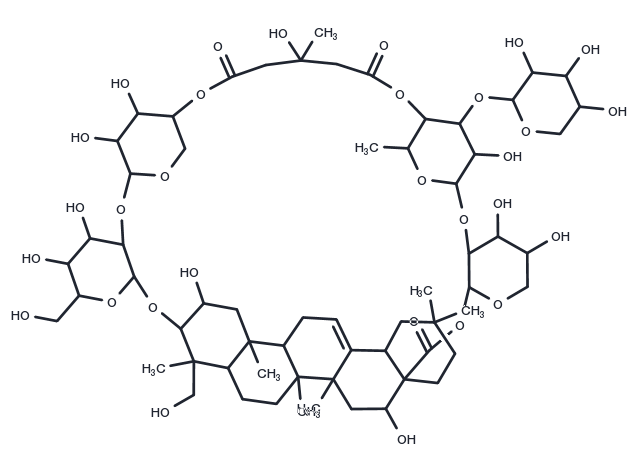 Tubeimoside II Chemical Structure