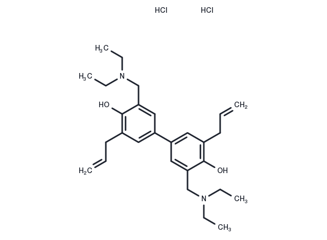 Bialamicol Hydrochloride Chemical Structure