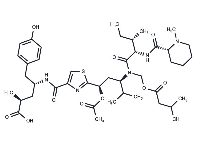 TargetMol Chemical Structure Tubulysin A